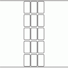 1078 - Label Size 26mm x 50mm - 3,750 labels per roll 