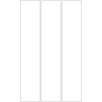 10782 - Label Size 66mm x 340mm - 610 labels per roll
