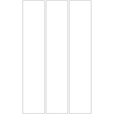 10782 - Label Size 66mm x 340mm - 610 labels per roll 