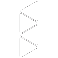 10786 - Label Size 85mm x 75.4mm - 1340 labels per roll 