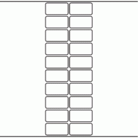 1079 - Label Size 50mm x 26mm - 4,740 labels per roll