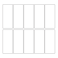 10792 - Label Size 46mm x 109mm - 3060 labels per roll