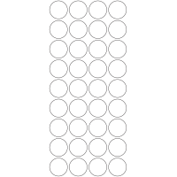 10793 - Label Size 30mm dia - 8530 labels per roll