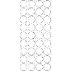 10793 - Label Size 30mm dia - 8530 labels per roll 
