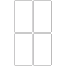 10795 - Label Size 59mm x 104mm - 1300 labels per roll 
