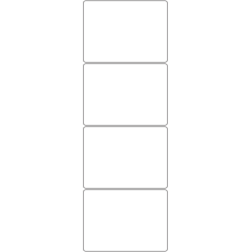 10796 - Label Size 102mm x 74mm - 920 labels per roll 