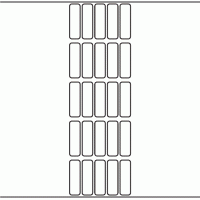 1080 - Label Size 15mm x 50mm - 6,250 labels per roll