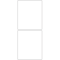 10800 - Label Size 123mm x 146mm - 460 labels per roll