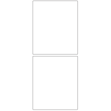 10800 - Label Size 123mm x 146mm - 460 labels per roll 