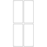 10802 - Label Size 44mm x 103mm - 1300 labels per roll 10802 - Label Size 44mm x 103mm - 1300 labels per roll