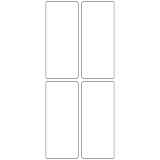 10802 - Label Size 44mm x 103mm - 1300 labels per roll 