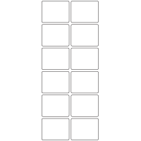 10804 - Label Size 42mm x 33mm - 3890 labels per roll 10804 - Label Size 42mm x 33mm - 3890 labels per roll