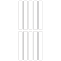 10805 - Label Size 15mm x 120mm - 2760 labels per roll 10805 - Label Size 15mm x 120mm - 2760 labels per roll