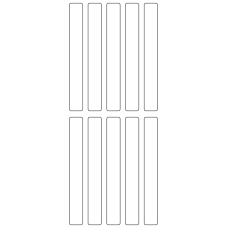 10805 - Label Size 15mm x 120mm - 2760 labels per roll 