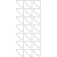 10808 - Label Size 29.056mm x 28.002mm - 6430 labels per roll