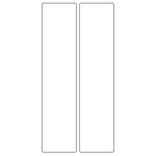 10818 - Label Size 45mm x 195mm - 690 labels per roll 