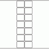 1082 - Label Size 48mm x 40mm - 3,000 labels per roll