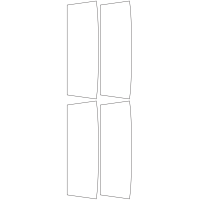 10820 - Label Size 52.404mm x 163.441mm - 840 labels per roll