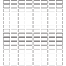 10833 - Label Size 20mm x 10mm - 42760 labels per roll 
