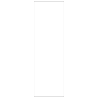 10843 - Label Size 112mm x 354mm - 190 labels per roll