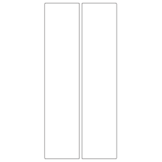 10844 - Label Size 58mm x 260mm - 520 labels per roll 