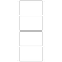 10847 - Label Size 110mm x 69mm - 950 labels per roll