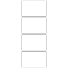 10847 - Label Size 110mm x 69mm - 950 labels per roll 