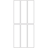 10850 - Label Size 30mm x 110mm - 1840 labels per roll 10850 - Label Size 30mm x 110mm - 1840 labels per roll