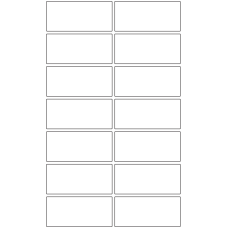 10858 - Label Size 75mm x 34mm - 3760 labels per roll 