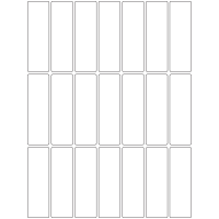 10859 - Label Size 30mm x 98mm - 4820 labels per roll