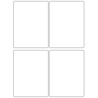 10867 - Label Size 90mm x 120mm - 1100 labels per roll