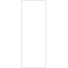 10881 - Label Size 122mm x 340mm - 200 labels per roll 