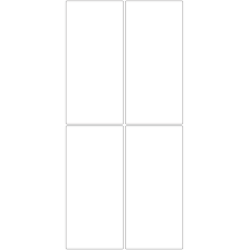 10884 - Label Size 115mm x 245mm - 560 labels per roll 