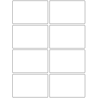 10886 - Label Size 92mm x 60mm - 2200 labels per roll