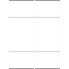 10886 - Label Size 92mm x 60mm - 2200 labels per roll 