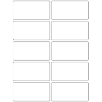 10901 - Label Size 92mm x 46mm - 2760 labels per roll 10901 - Label Size 92mm x 46mm - 2760 labels per roll