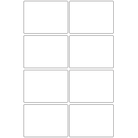 10909 - Label Size 90mm x 65mm - 2000 labels per roll