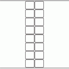 1091 - Label Size 40mm x 35mm - 3,680 labels per roll 