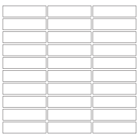 10917 - Label Size 70mm x 18mm - 10020 labels per roll