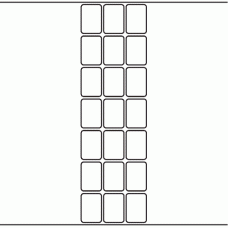 1092 - Label Size 28mm x 40mm - 4,800 labels per roll 
