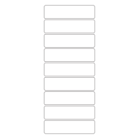 10921 - Label Size 115mm x 30mm - 2130 labels per roll 10921 - Label Size 115mm x 30mm - 2130 labels per roll