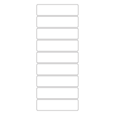 10921 - Label Size 115mm x 30mm - 2130 labels per roll 
