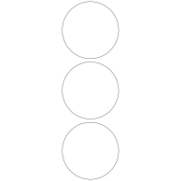 10936 - Label Size 100mm dia - 660 labels per roll