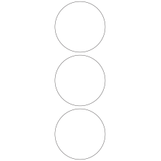 10936 - Label Size 100mm dia - 660 labels per roll 