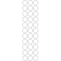 10937 - Label Size 23mm dia - 7820 labels per roll