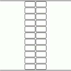 1094 - Label Size 38mm x 20mm - 6,060 labels per roll 