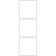 10945 - Label Size 80mm x 80mm - 830 labels per roll 