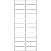 10949 - Label Size 63.5mm x 24mm - 5220 labels per roll