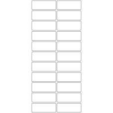 10949 - Label Size 63.5mm x 24mm - 5220 labels per roll 