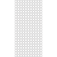 10950 - Label Size 10mm x 10mm - 57370 labels per roll